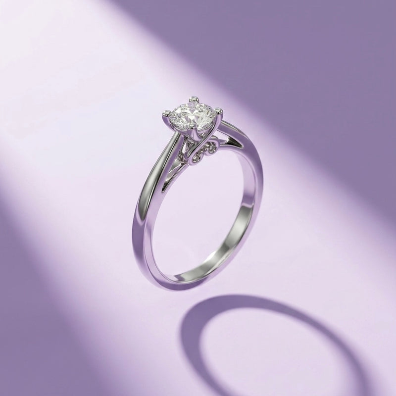 Mini Solitaire Ring ￼