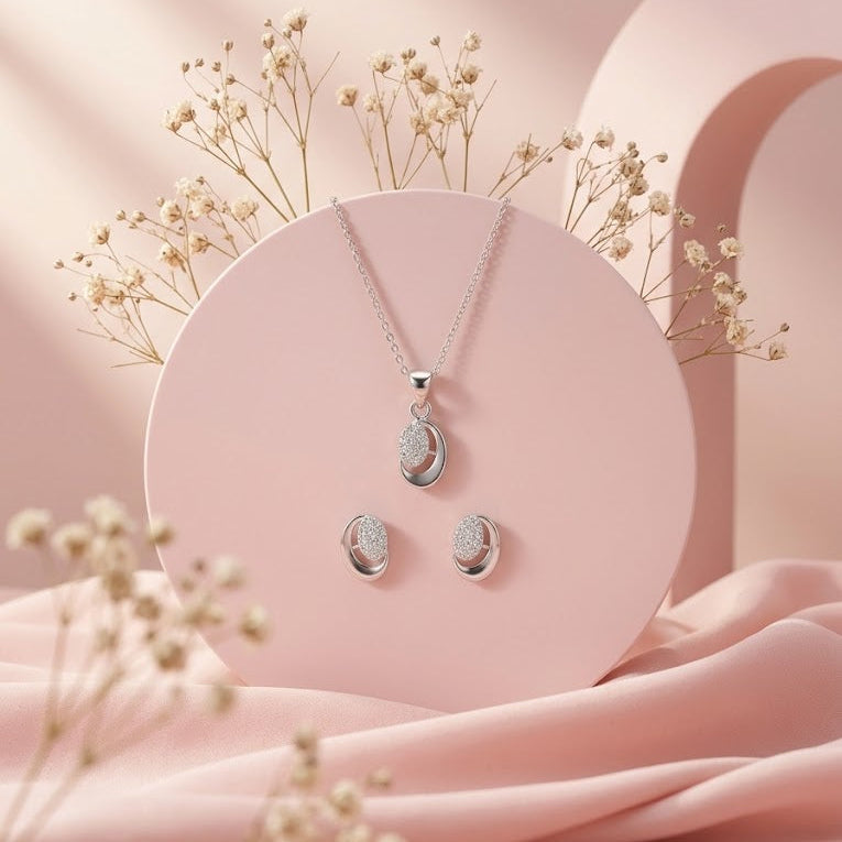 Moon pendant set